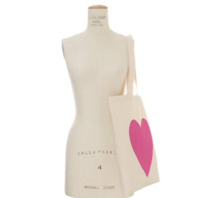 Alphabet Bags&trade; Heart Tote