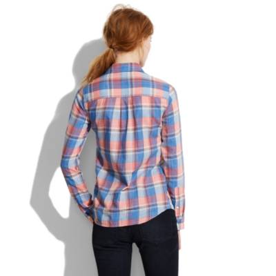 Shrunken Pictureplaid Boyshirt
