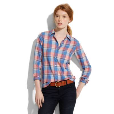Shrunken Pictureplaid Boyshirt