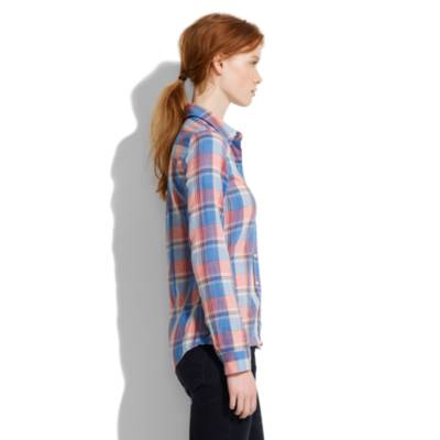 Shrunken Pictureplaid Boyshirt