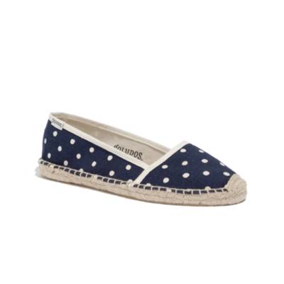Soludos&reg; Low-Cut Espadrilles in Polka Dot