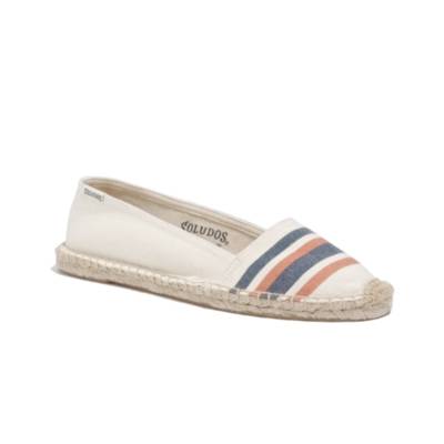 Soludos&reg; Low-Cut Espadrilles in French Stripe