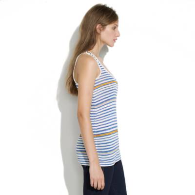 Striped Drape Tank