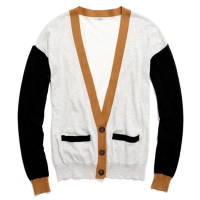 Colorblock Cornershop Cardigan