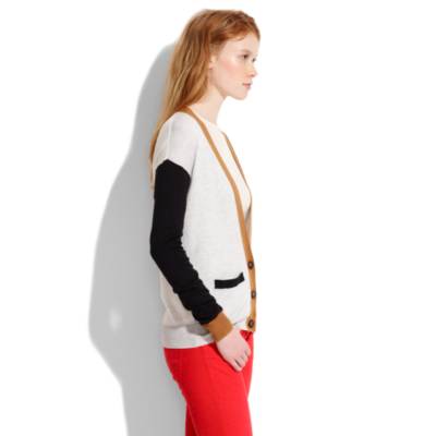 Colorblock Cornershop Cardigan