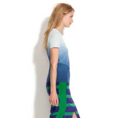 Indigo Ink Ombr&eacute; Tee