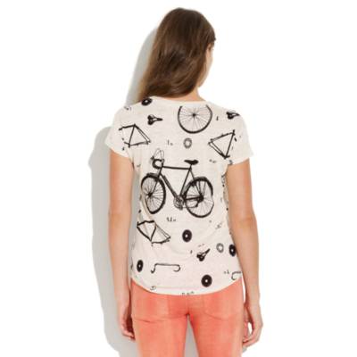 Linen Bicycle Tee