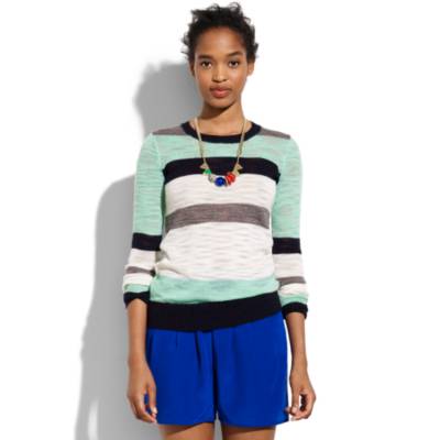 Multistripe Colorlane Pullover