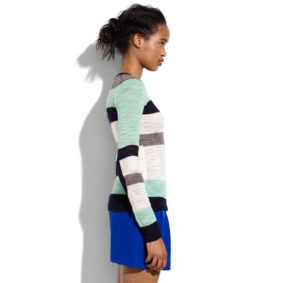 Multistripe Colorlane Pullover