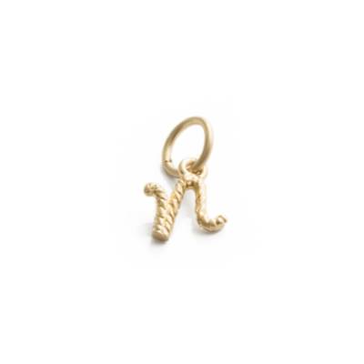Memento Letter N Charm