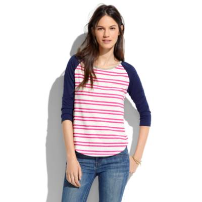 Striped flyball Tee