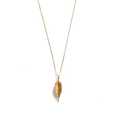 Feather Pendant Necklace