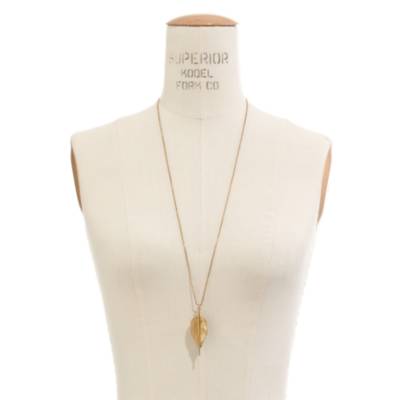 Feather Pendant Necklace