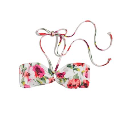 Bandeau Bikini Top in Tearose