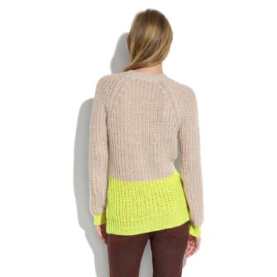 Colorblock Bookmark Sweater