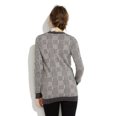 Houndstooth Cardigan