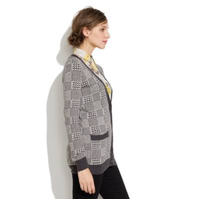 Houndstooth Cardigan