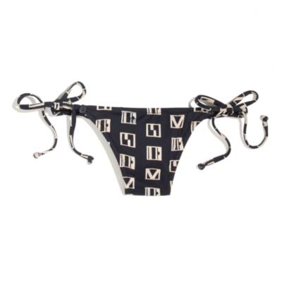 String Bikini Bottom in Woodblock