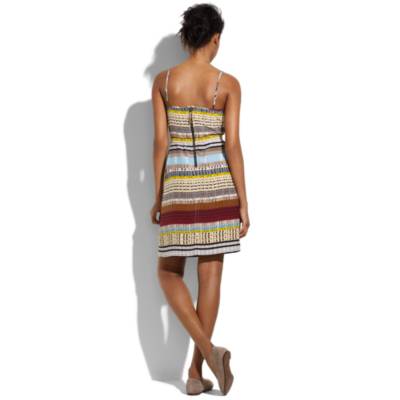 Silk Colortread Cami Dress
