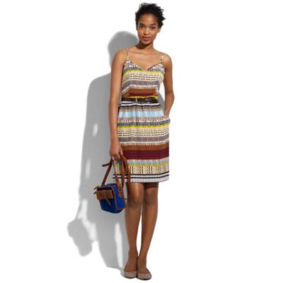 Silk Colortread Cami Dress