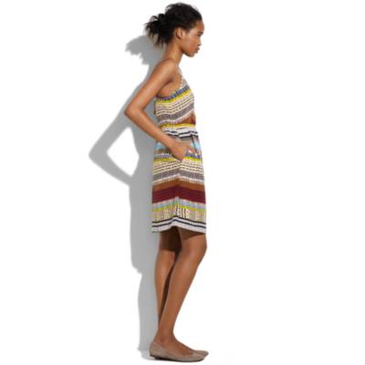 Silk Colortread Cami Dress