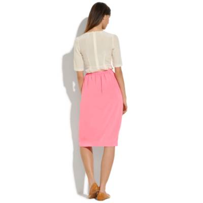 Silk Cutaway Skirt