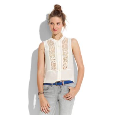 Silk Tealace Tank