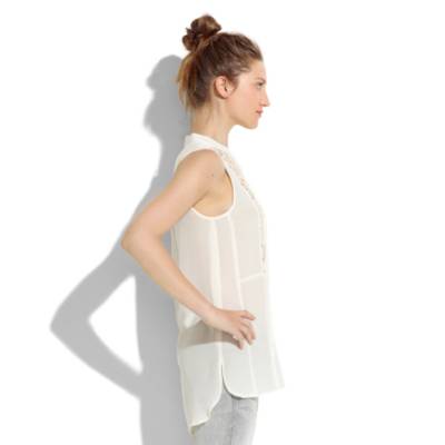 Silk Tealace Tank