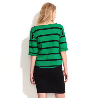 Striped Sweatshirt Tee