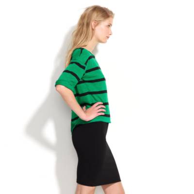 Striped Sweatshirt Tee