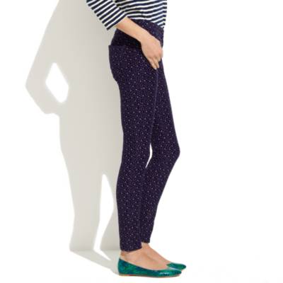 Skinny Skinny Ankle Printed Cords