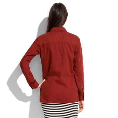 Herringbone Shirt-Jacket